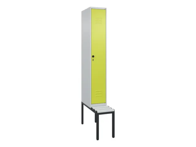 locker voor scheiding van kleding,HxBxD 2120x300x815mm,1vak