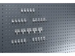 Assortiment De Supports P. Plaque De Rangement Perforée 30 Pièces