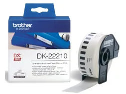 Etiket Brother DK-22210 29mm thermisch 30-meter wit papier