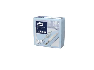 Tork 477913 Soft Dinnerservet Advanced Lichtblauw 39x39cm - 1