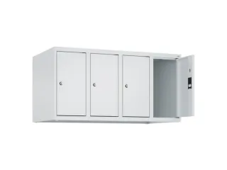 opzetkast,v. locker,4vak.,vak B 250mm,HxBxD 500x1000x500mm,vleugeldeur - 2