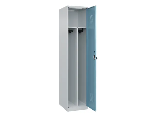 locker voor scheiding van kleding,HxBxD 1850x400x500mm,1vak