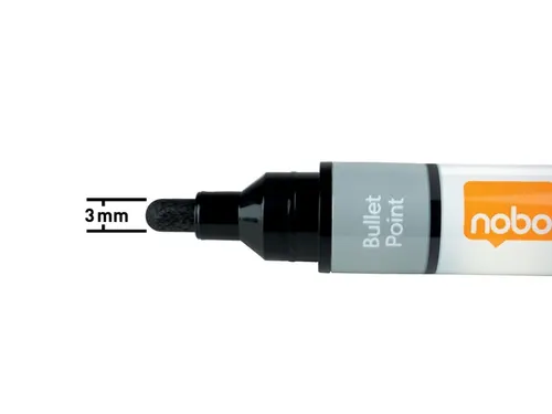Viltstift Nobo Whiteboard Liquid Ink Drymarker Assorti 3mm à 4st