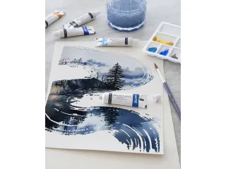 Waterverf Faber-Castell 24 stuks assorti kleuren - 4