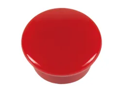 Magneet Westcott rood pak à 10st. Ø 15x8mm, 100g