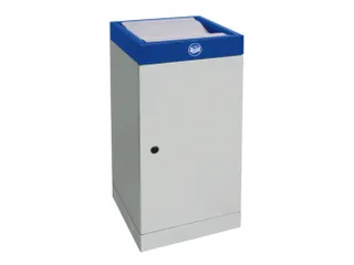 afvalbak,niet-brandbaar,70l,HxBxD 850x400x300mm,binnenbak staal - 1