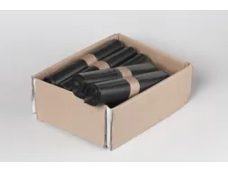vuilniszak,60l,kunststof,dikte 50 µm,LxB 800x600mm,zwart