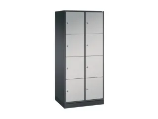 grootvolume-lockersysteem,HxBxD 1950x820x600mm,2x4vakken,cil.-slot - 2