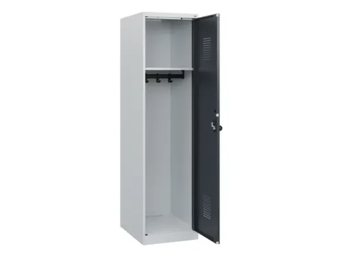 schoollocker,HxBxD 1530x400x500mm,1vak,vak B 400mm,draaigrendel