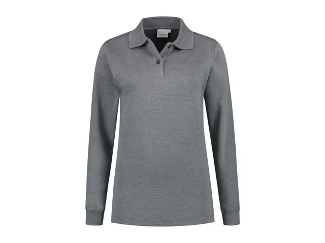 Santino Rick dames polosweater, donkergrijs, maat M, per stuk