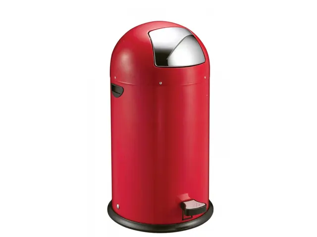 Pedaalemmer Kickcan 40 Liter Rood