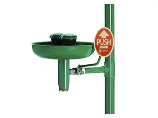 Plens-/Oogdouche,2Sproeikoppen Vast M. Wasbak,50L/Min - 2