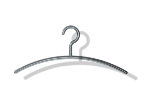 Kleerhangers Staal Zilver