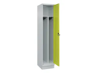 locker voor scheiding van kleding,HxBxD 1950x400x500mm,1vak - 2