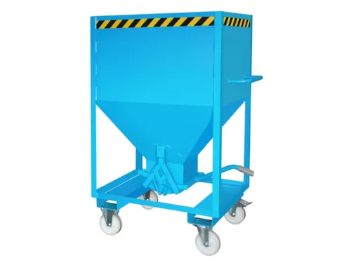 stortgoedbak,HxLxB 1680x1115x780mm,600l,draagverm. 1350kg,wielen