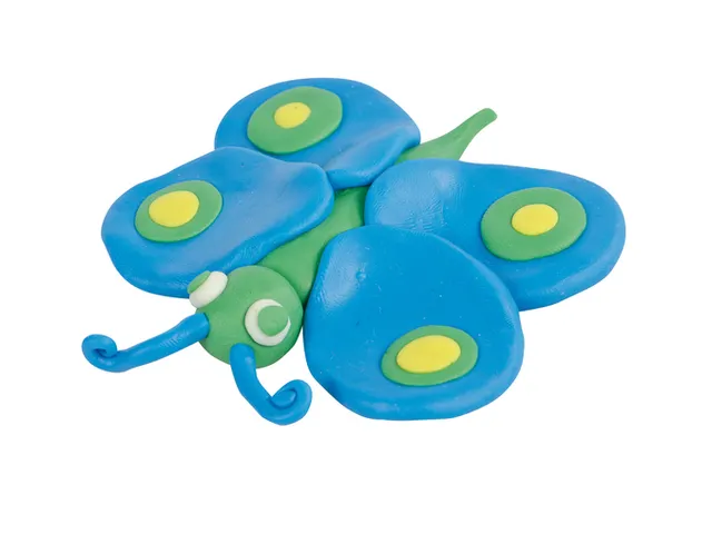 Klei Creall supersoft rood/blauw/groen/geel/wit assorti