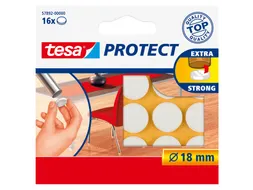 Beschermvilt Tesa antikras 57892 18mm rond wit
