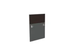 cache de banque d'accueil MS-gris foncé BN2036-marron