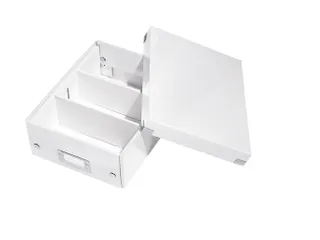 Sorteerbox WOW Click & Store 220x100x282mm wit 84% gerecycled karton - 2