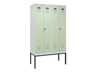 locker voor scheiding van kleding,HxBxD 2120x1200x500mm,4vak - 2