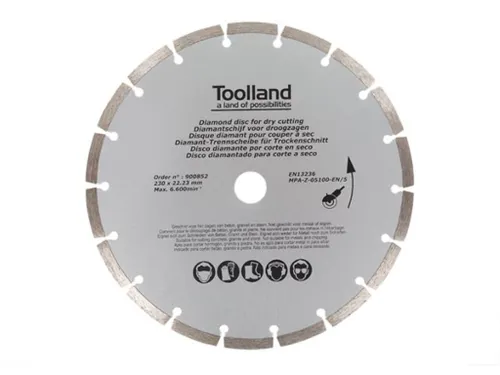 Diamantschijf - 230mm - Gesegmenteerd
