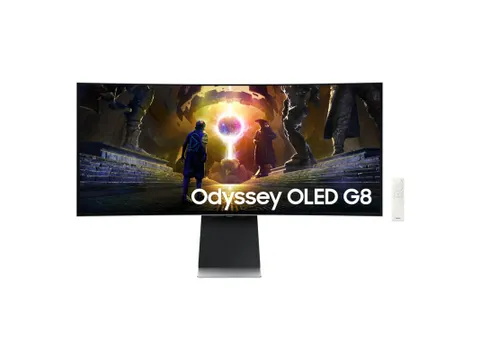 Samsung 34 Inch Odyssey OLED G8 G85SD Ultra WQHD 175Hz Gaming Monitor
