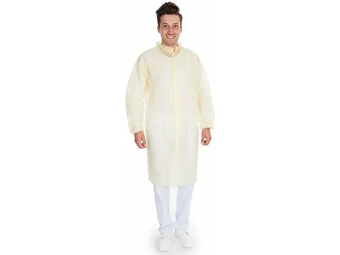 Hygonorm 27418 Bezoekersjas maat XXL geel doos à 100 stuks