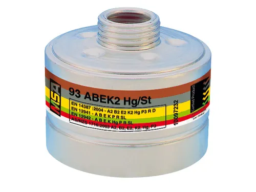 MSA 93 combinatiefilter A2B2E2K2Hg-P3 R D