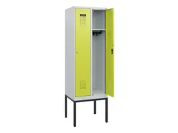 schoollocker,HxBxD 1950x600x500mm,2vak,vak B 300mm,cil.-slot