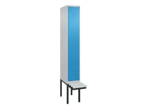 locker voor scheiding van kleding,HxBxD 2120x300x815mm,1vak