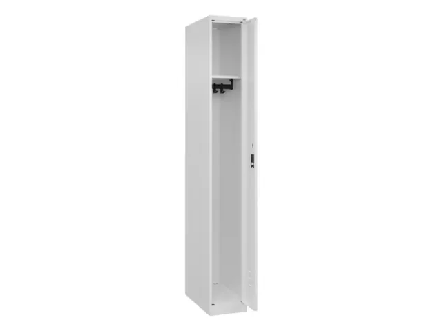 locker,HxBxD 1850x250x500mm,1vak,vak B 250mm,cil.-slot,staand op vloer