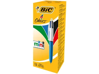 Colours Mini 4-kleurenbalpen medium lichaam blauw - 1