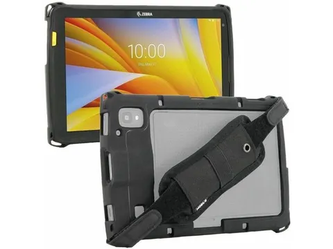 Protech TPU Tablet Case Zebra ET40 ET45 10 inch Elastisch Handstrap zw