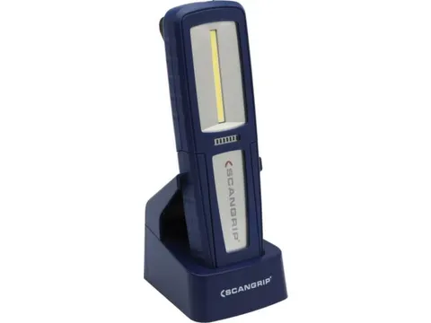 accu-werklamp,1 COB-led,500lumen,spot 175lumen,display-weergave