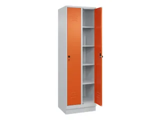wasgoedverdeelkast,HxBxD 1950x600x500mm,vak B 300mm,draaigrendel - 2