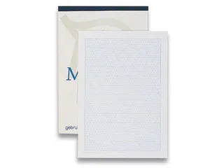 isometrisch grafisch papier, 50 vel, ft A4 - 1