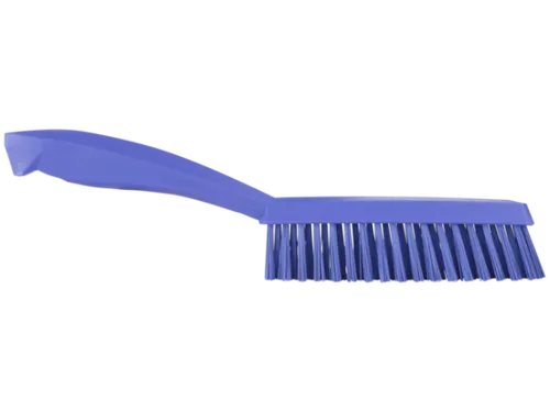 Vikan Hygiene smalle handborstel extra harde vezels 300mm paars