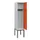 schoollocker,HxBxD 1950x400x500mm,1vak,vak B 400mm,cil.-slot