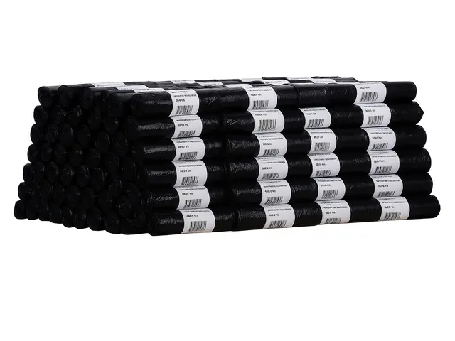 Afvalzak Cleaninq 60x80cm HDPE T23 60 Liter zwart Voordeelbundel