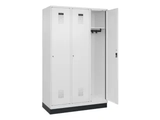 locker,HxBxD 1950x1200x500mm,3vak,vak B 400mm,cil.-slot,sokkel - 2