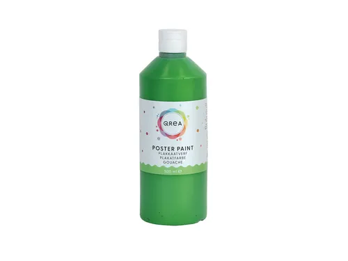 Plakkaatverf Qrea middengroen 500ml