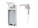 Zeepdispenser Desinfectiemiddeldispenser Aluminium 1000ml Lange Beugel