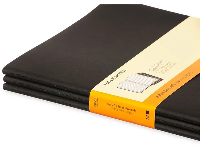 Schrift Moleskine Lijn Xl Zwart 190x250mm
