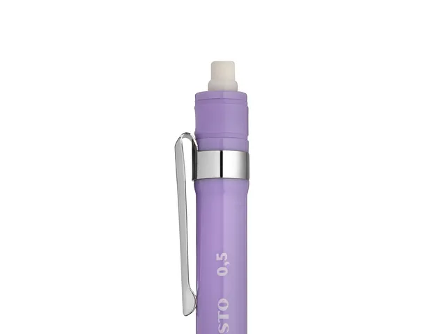 Vulpotlood Aristo Soft Lavender 0,5 rubbergrip, metalen clip