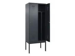 locker voor scheiding van kleding,HxBxD 2120x800x500mm,2vak