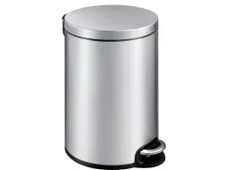Serene pedaalemmer 20 liter met metalen Binnenemmer mat RVS