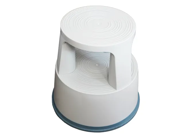 Opstapkruk Westcott 43x29x42cm lichtgrijs