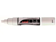 Krijtstift Uni-ball chalk schuin 8.0mm wit
