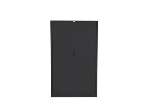 Claudius PLUS Roldeurkast 198x120 Zwart 4 Legborden