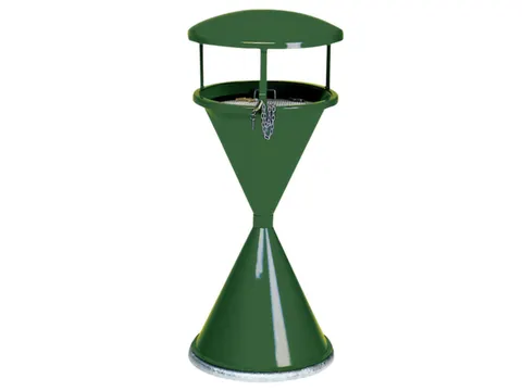 Zandasbak Groen 960x440mm Overkapping Ketting En Hangslot